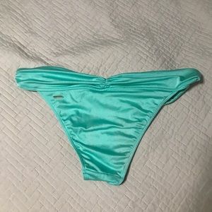 VS Aqua/Seafoam Bikini Bottoms Lg